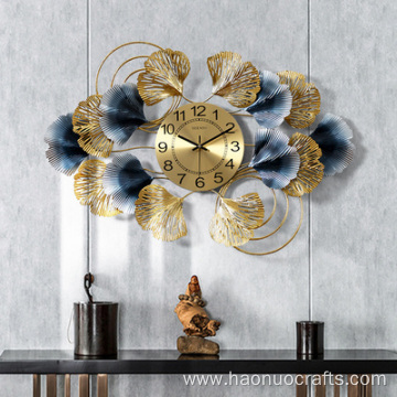 Wrought Iron Wall Clock Clocks Hangings Crafts Decoration